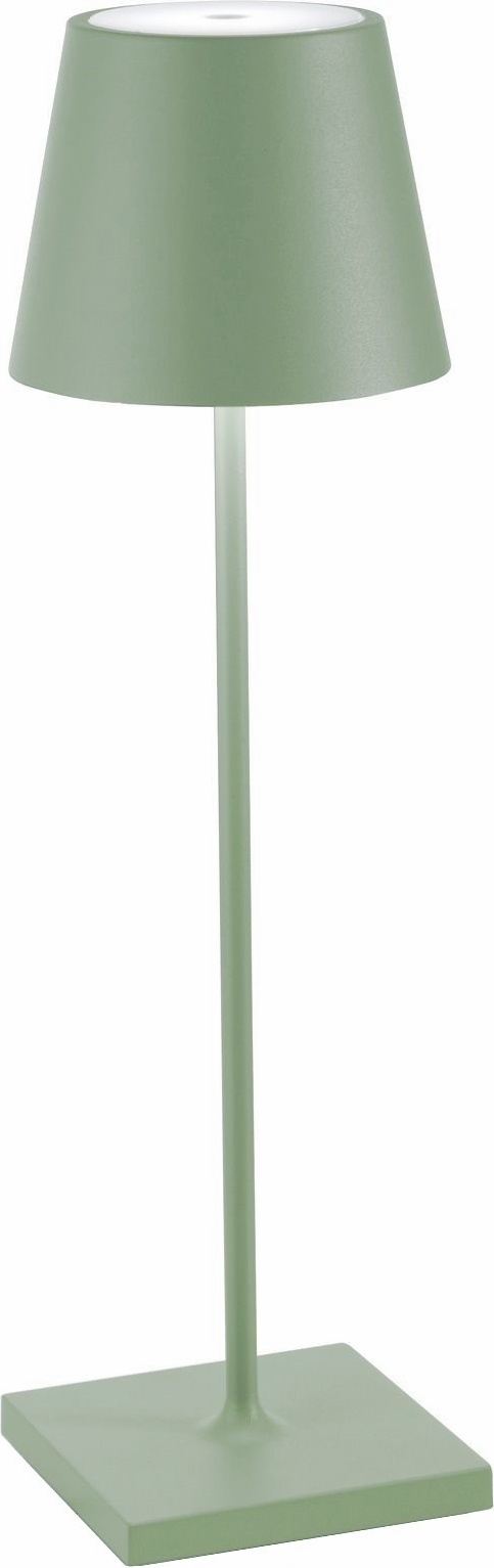 Lampa stołowa Poldina 38 cm szałwiowa