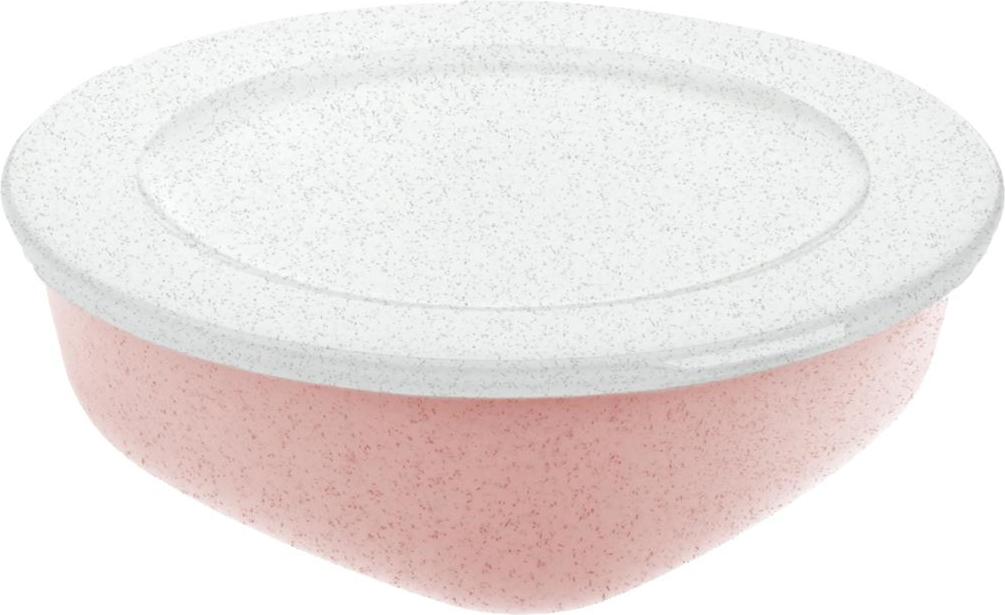 Pojemnik Connect Organic 1,3 l różowy z pokrywką