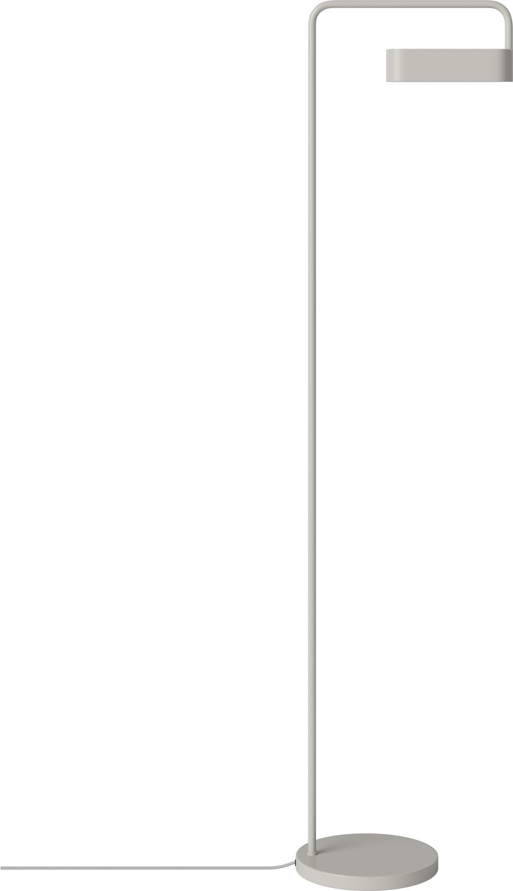 Lampa podłogowa Scribe szara