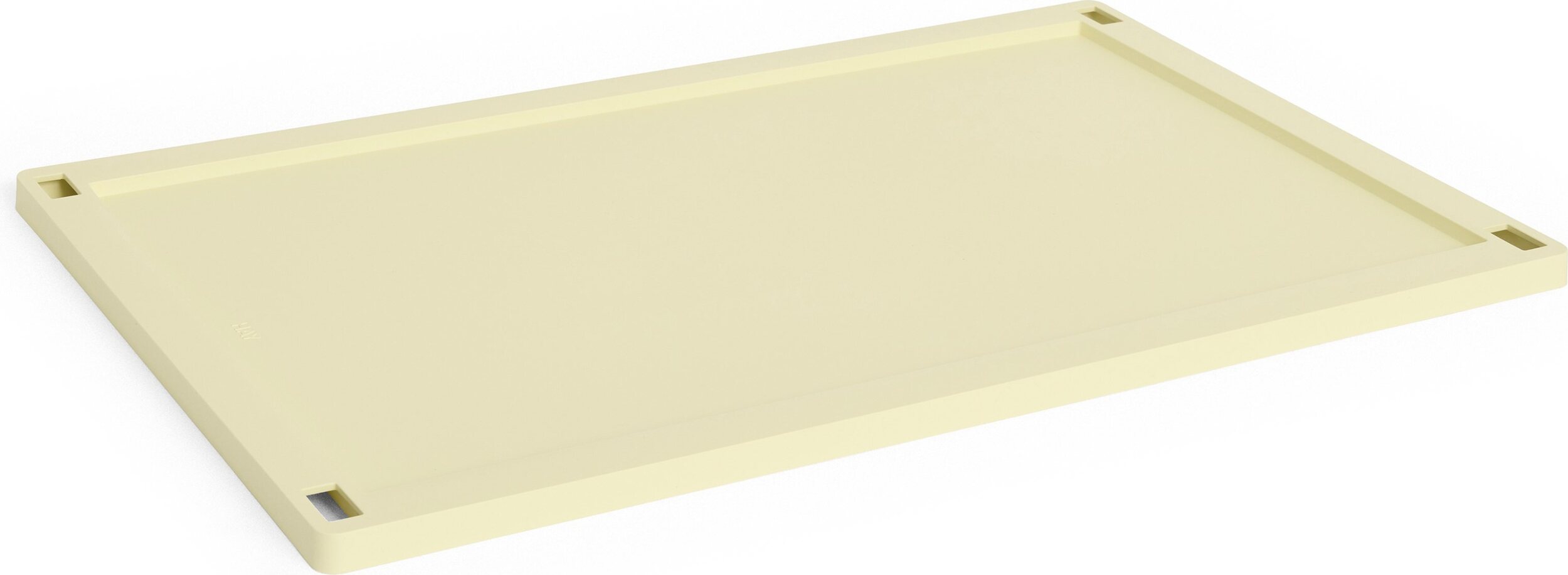 Pokrywka do kosza do przechowywania Hay Colour Crate L jasnożółta