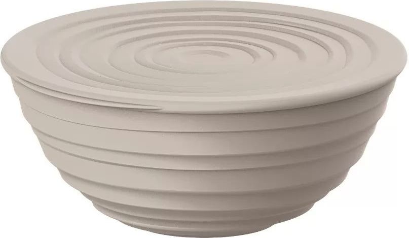 Miska z pokrywką Tierra M taupe