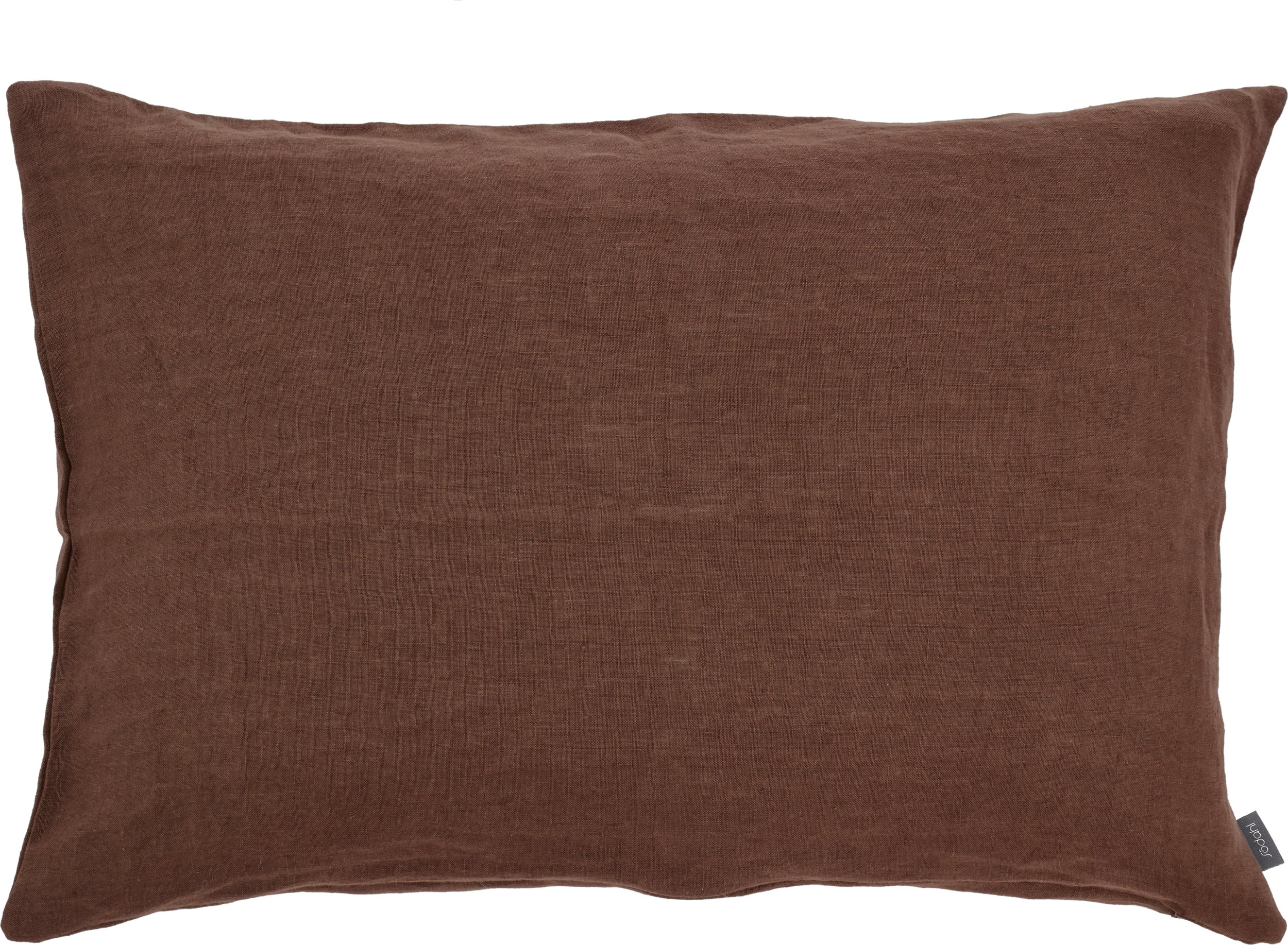 Poszewka dekoracyjna Linen 40 x 60 cm kawowa