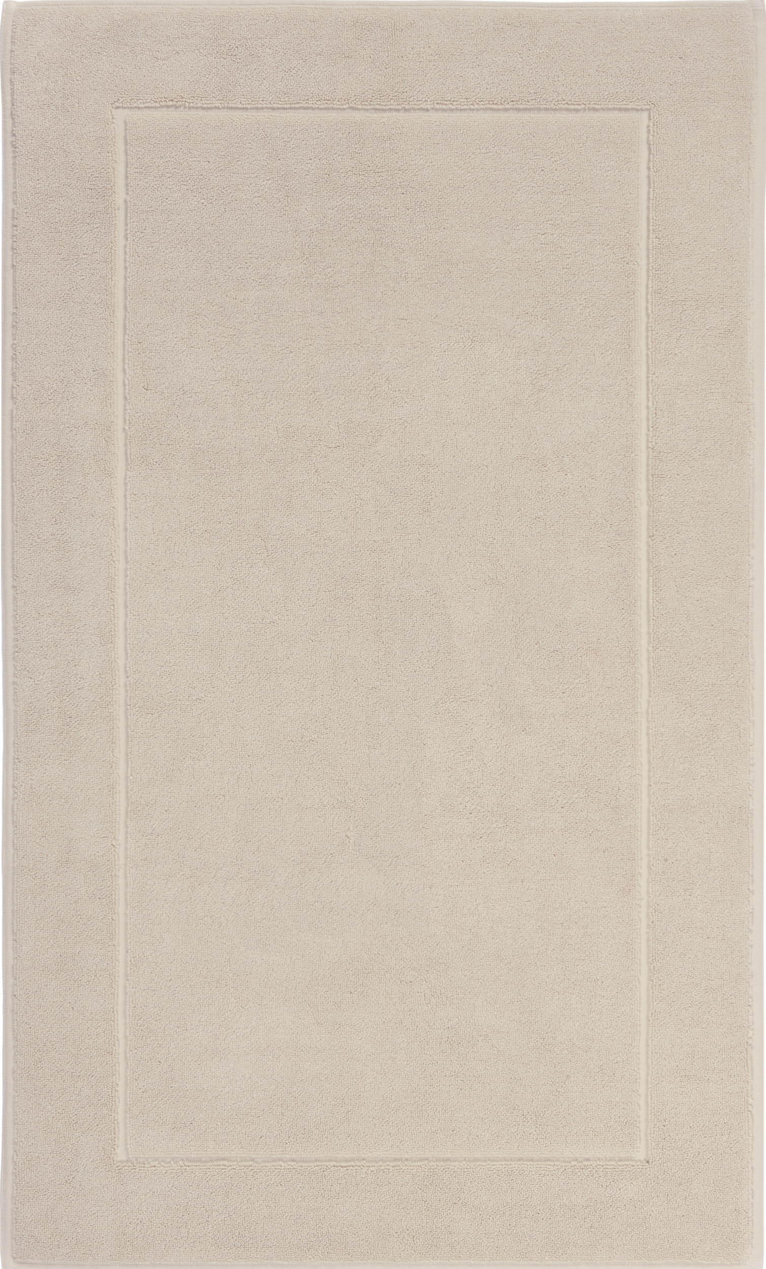 Dywanik łazienkowy London 70 x 120 cm jasnobeżowy