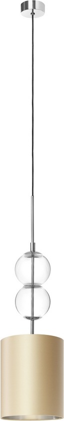 Lampa wisząca Zoe S szampańska