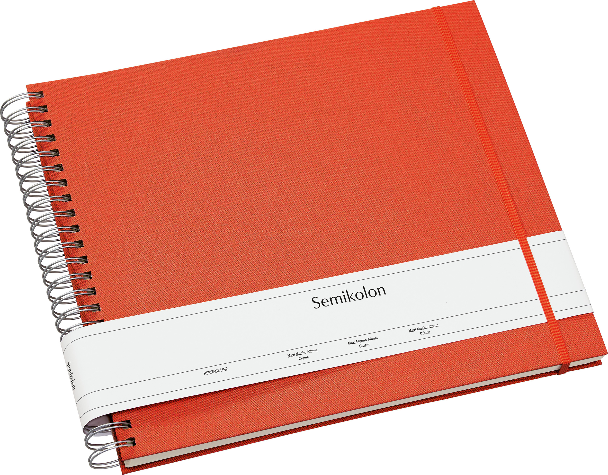 Album na zdjęcia Uni Maxi Mucho pomarańczowy z białymi kartami