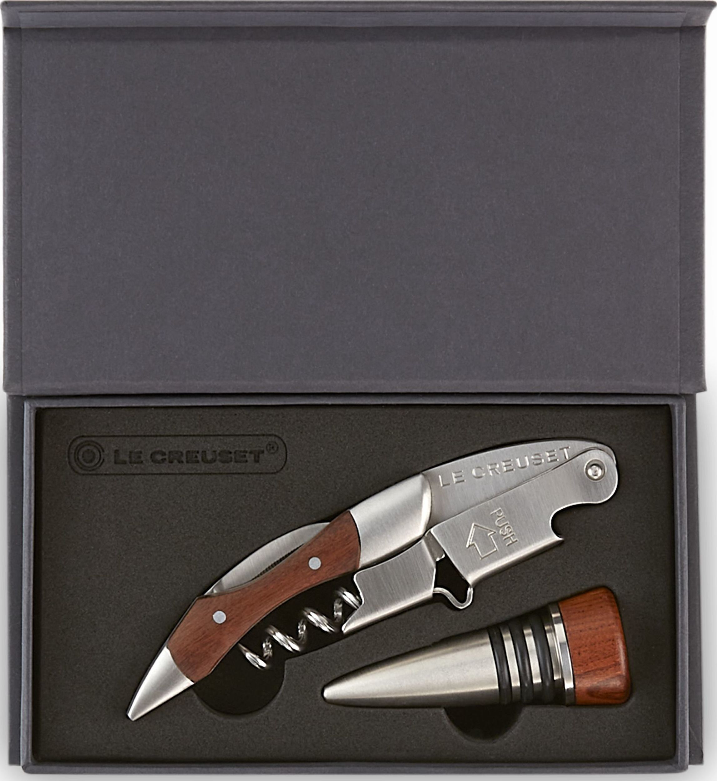 Korkociąg z korkiem do wina Le Creuset GS 190 2 el.