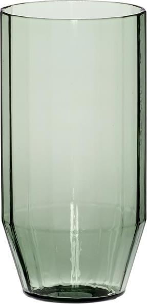 Szklanka Hübsch 14 cm zielona
