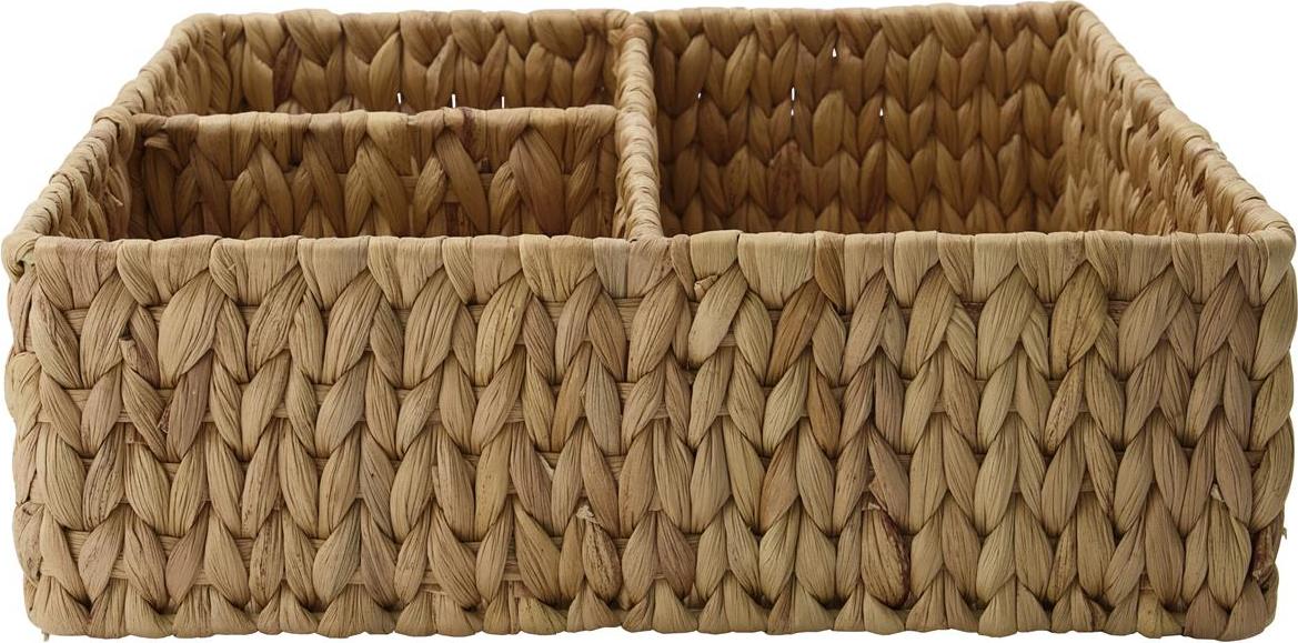 Kosz do przechowywania Store Natural 30 x 30 cm z przegródkami