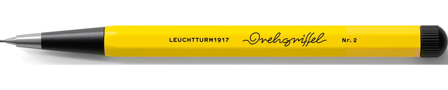Ołówek automatyczny Drehgriffel Nr. 2 Bauhaus 0,7 mm żółto-czarny