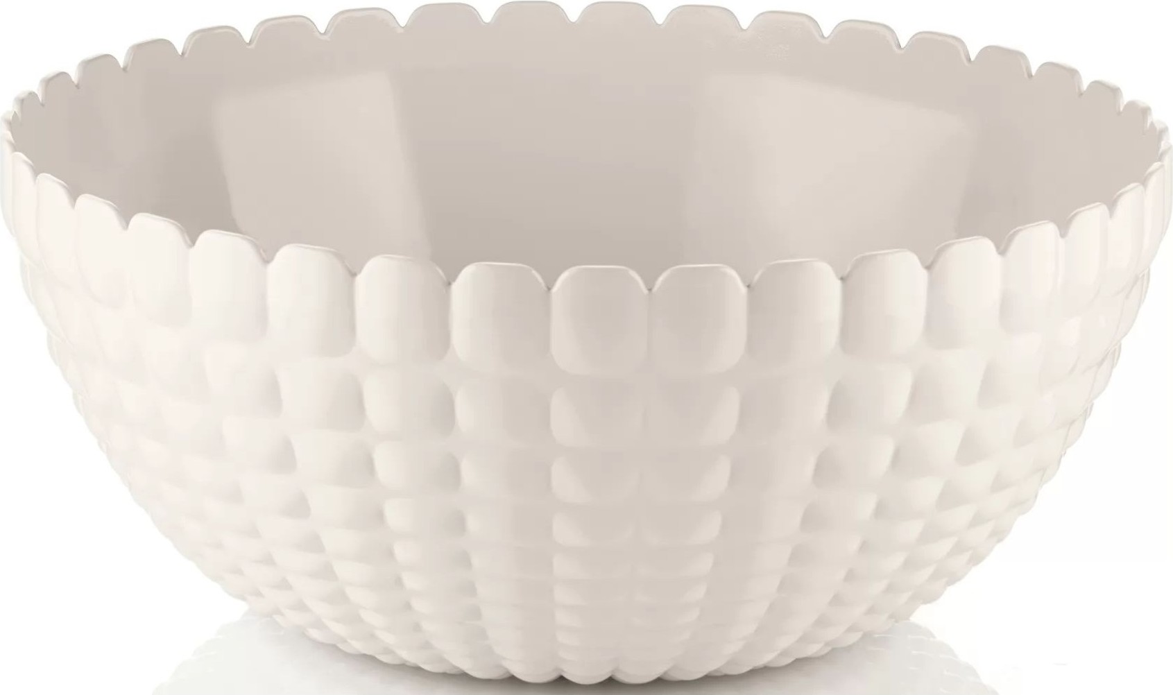 Misa sałatkowa Tiffany XL mlecznobiała