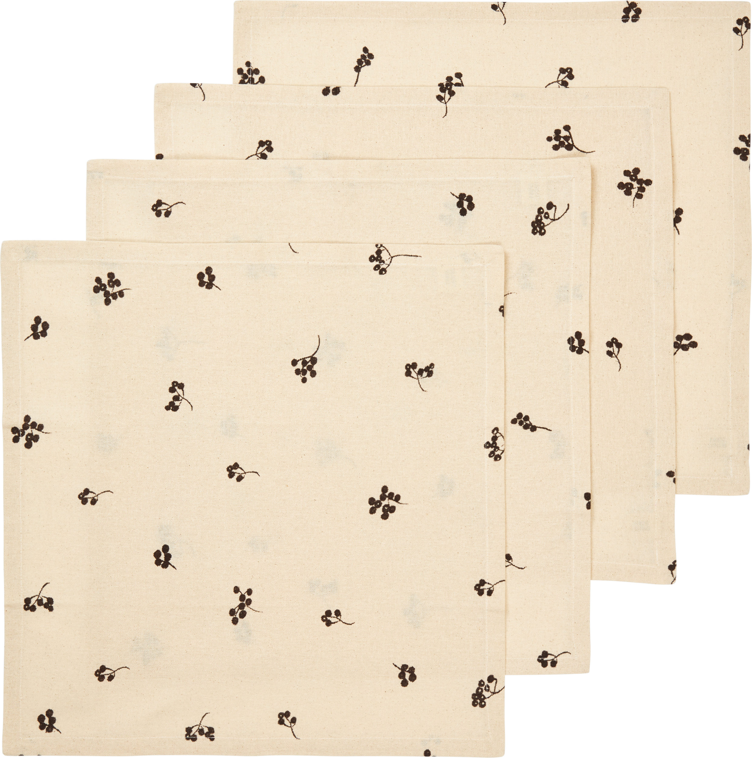 Serwetki bawełniane Baies jasne 4 szt.