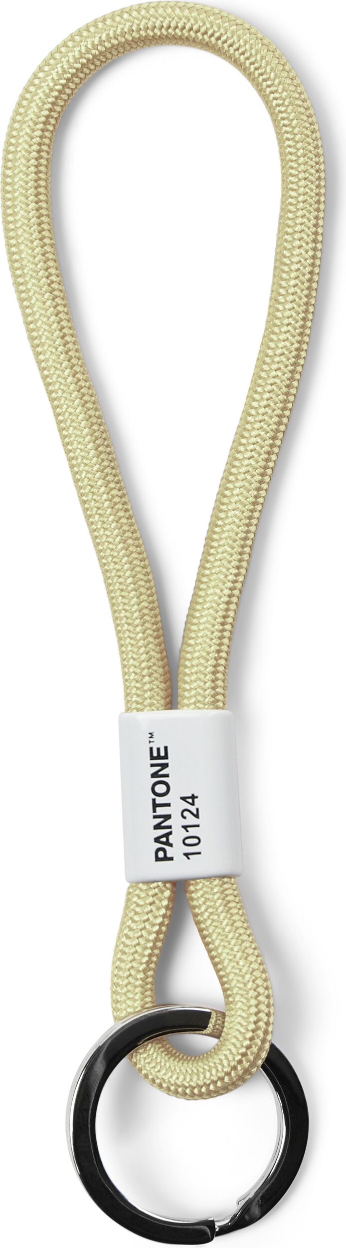 Smycz do kluczy Pantone krótka złota