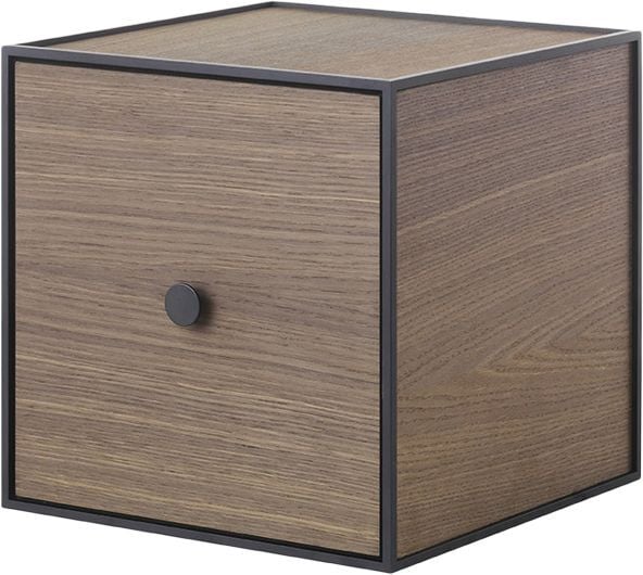 Szafka ścienna Frame 35 ciemny dąb z drzwiczkami