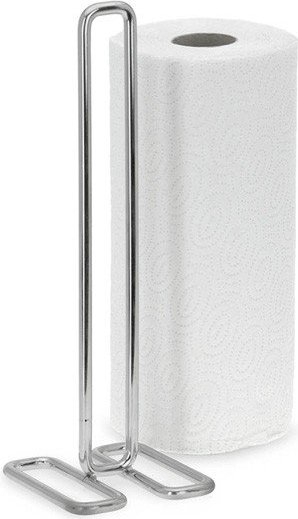 Stojak na ręcznik papierowy Wires srebrny