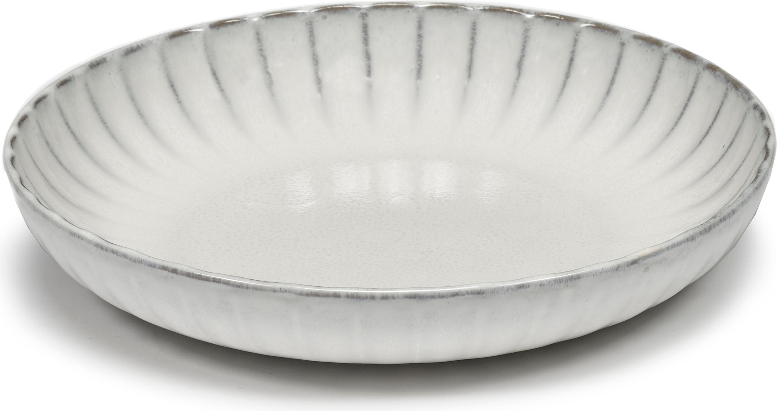 Talerz głęboki Inku 21 cm biały