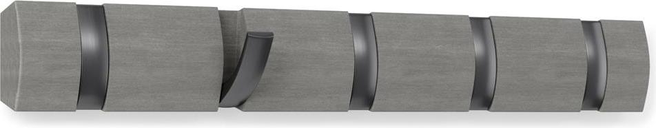 Wieszak listwa Flip szary