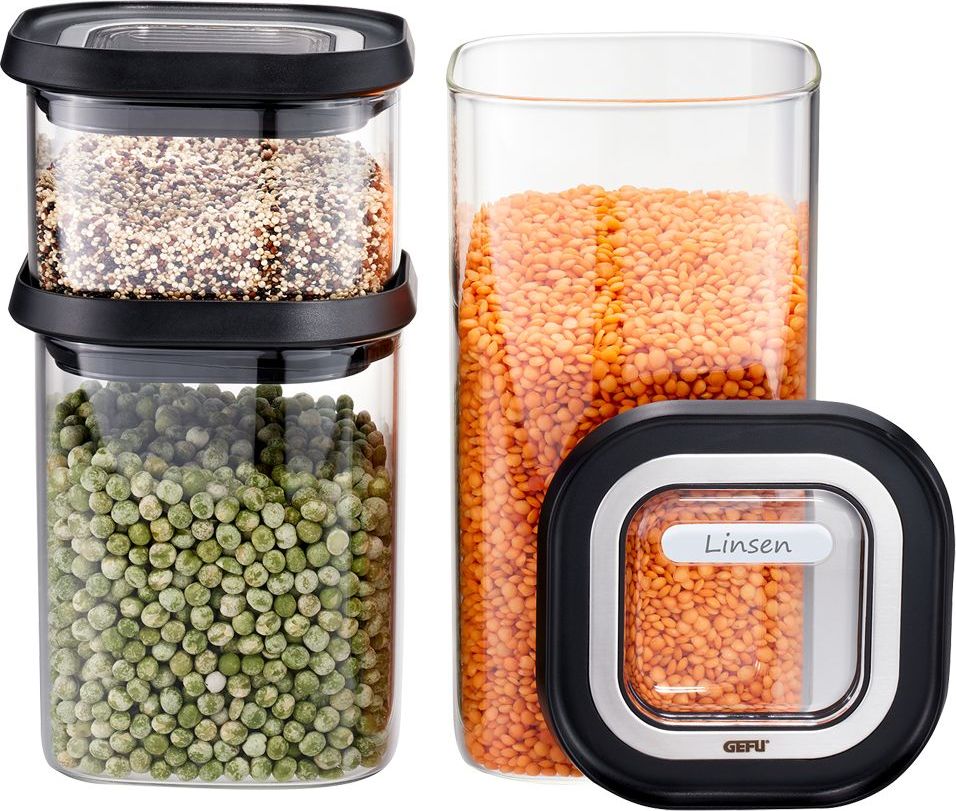 Pojemniki kuchenne Pantry szklane 3 szt.