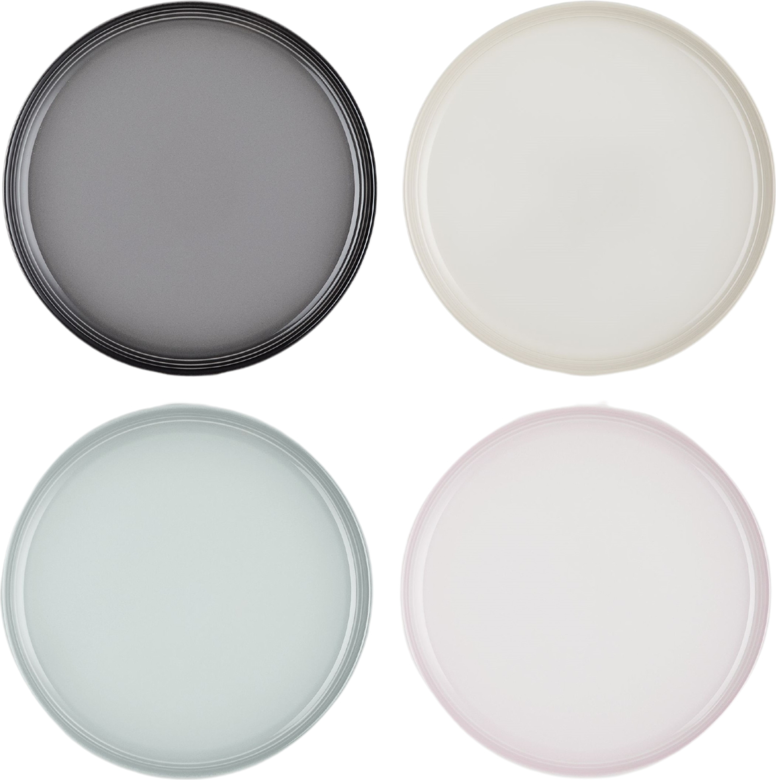 Talerze śniadaniowe Coupe 22 cm 4 szt.