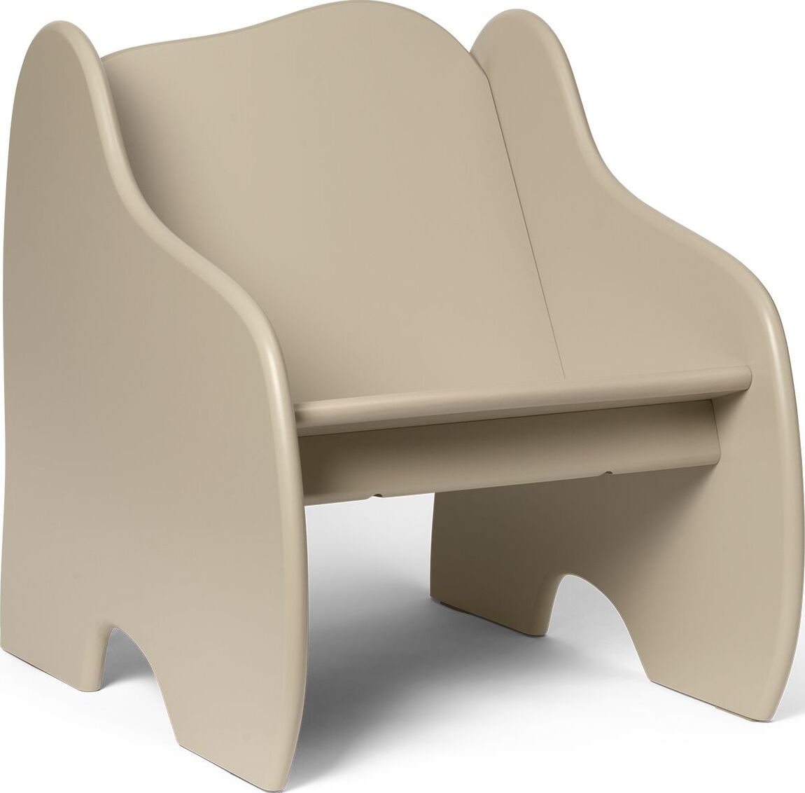 Krzesełko dziecięce Slope w kolorze kaszmiru