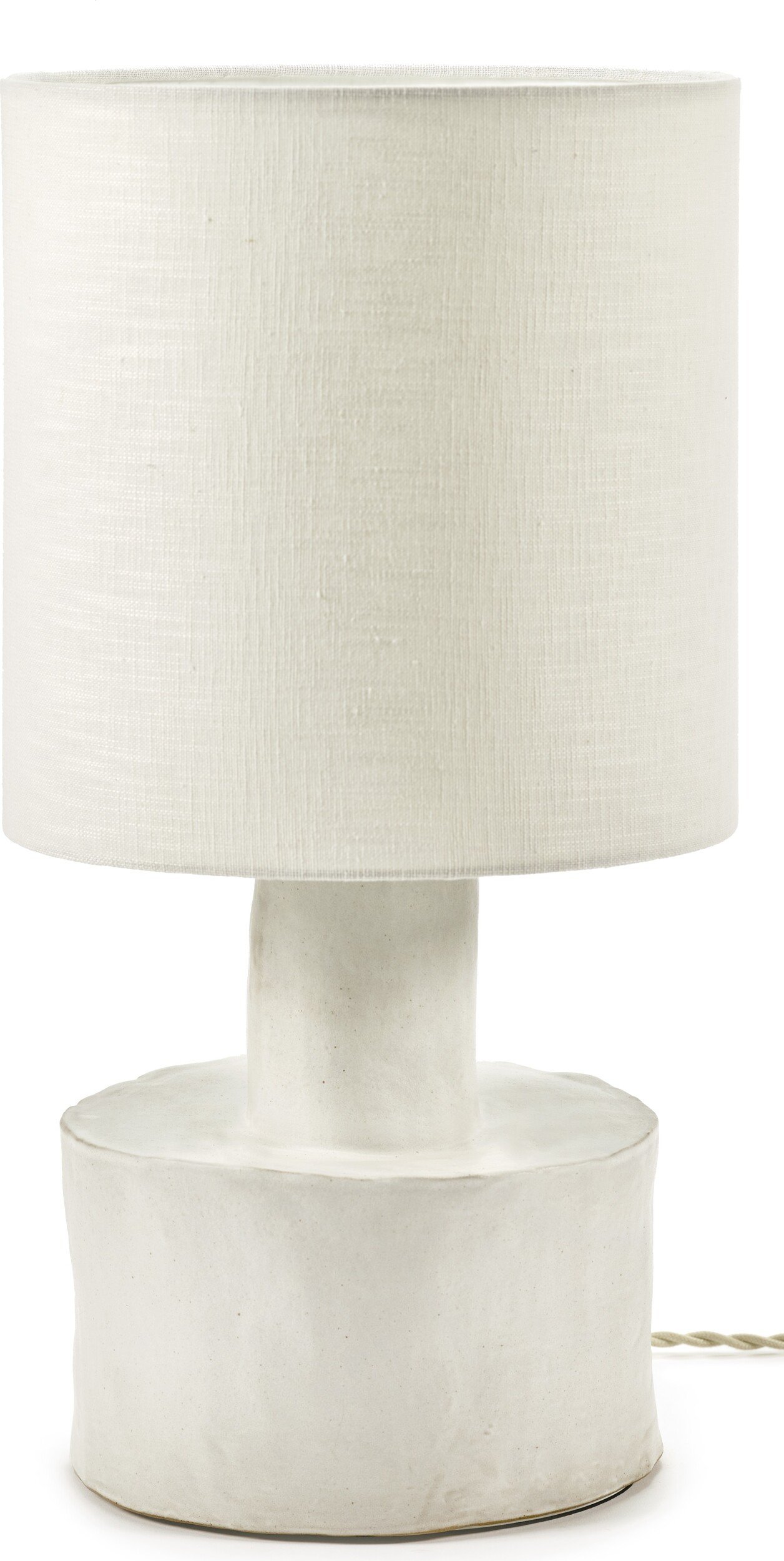 Lampa stołowa Catherine 47 cm biały mat