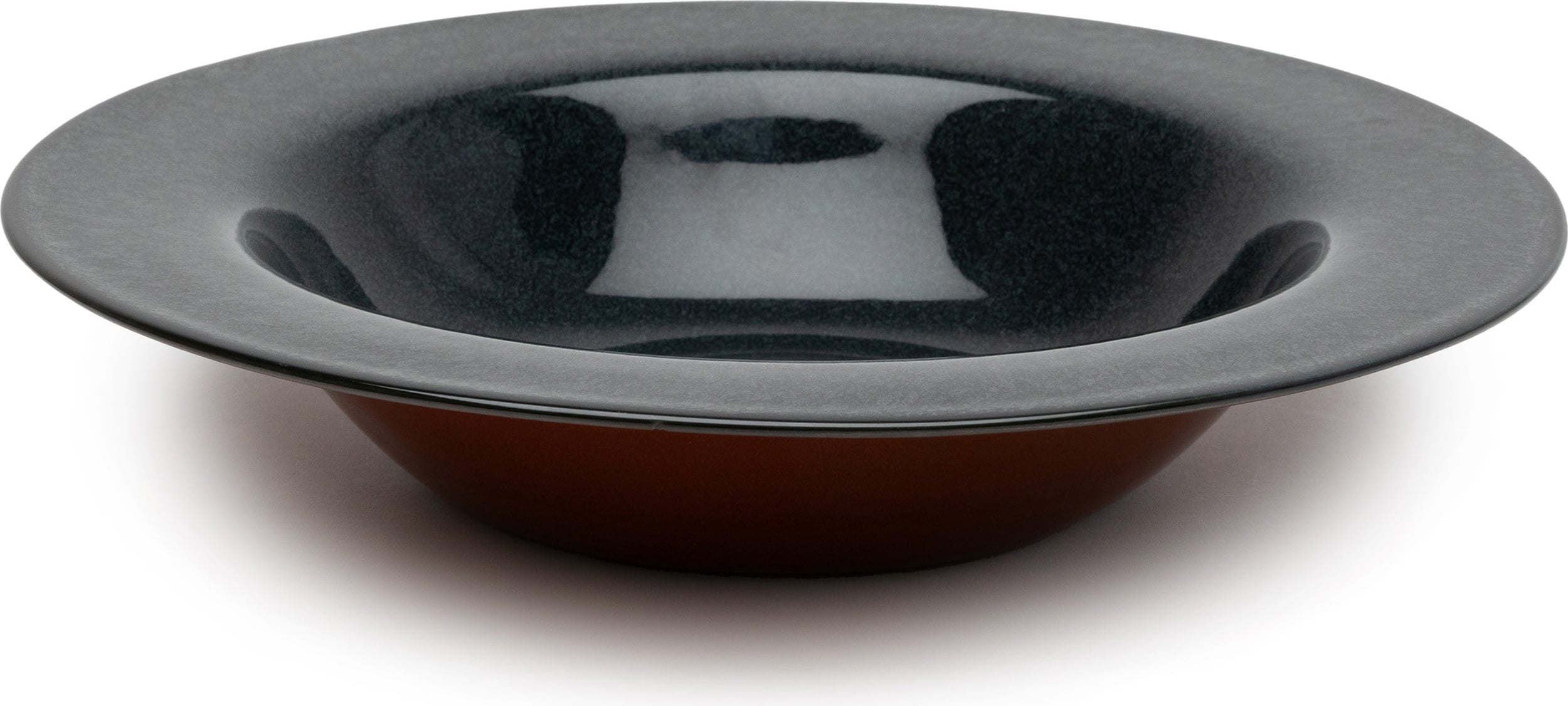 Talerz do makaronu Terres de Rêves 27,3 cm czerwono-niebieski