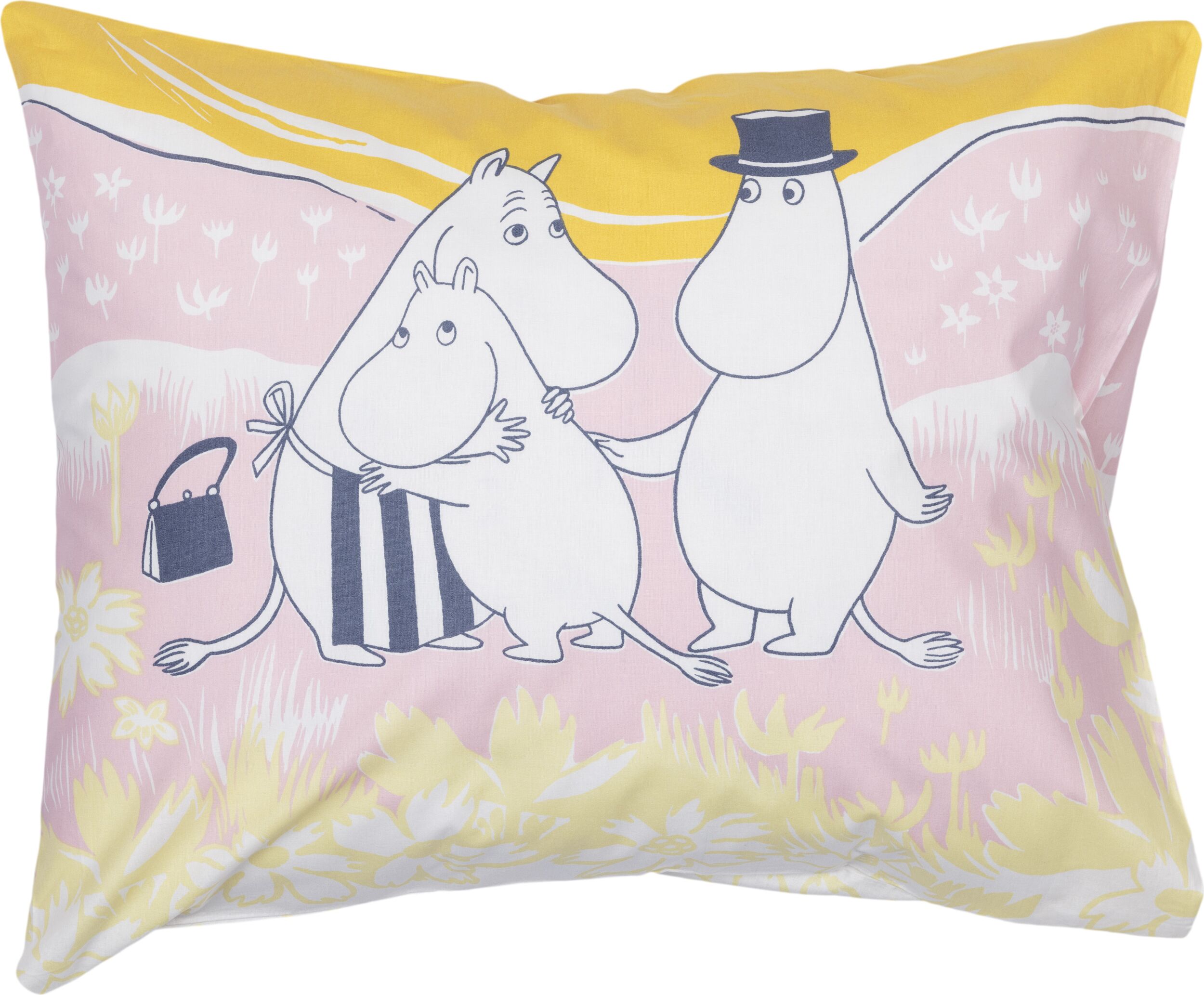 Poszewka na poduszkę Arabia Finland Muminki Family Time 50 x 60 cm