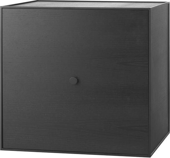 Szafka ścienna Frame 49 czarny jesion z drzwiczkami