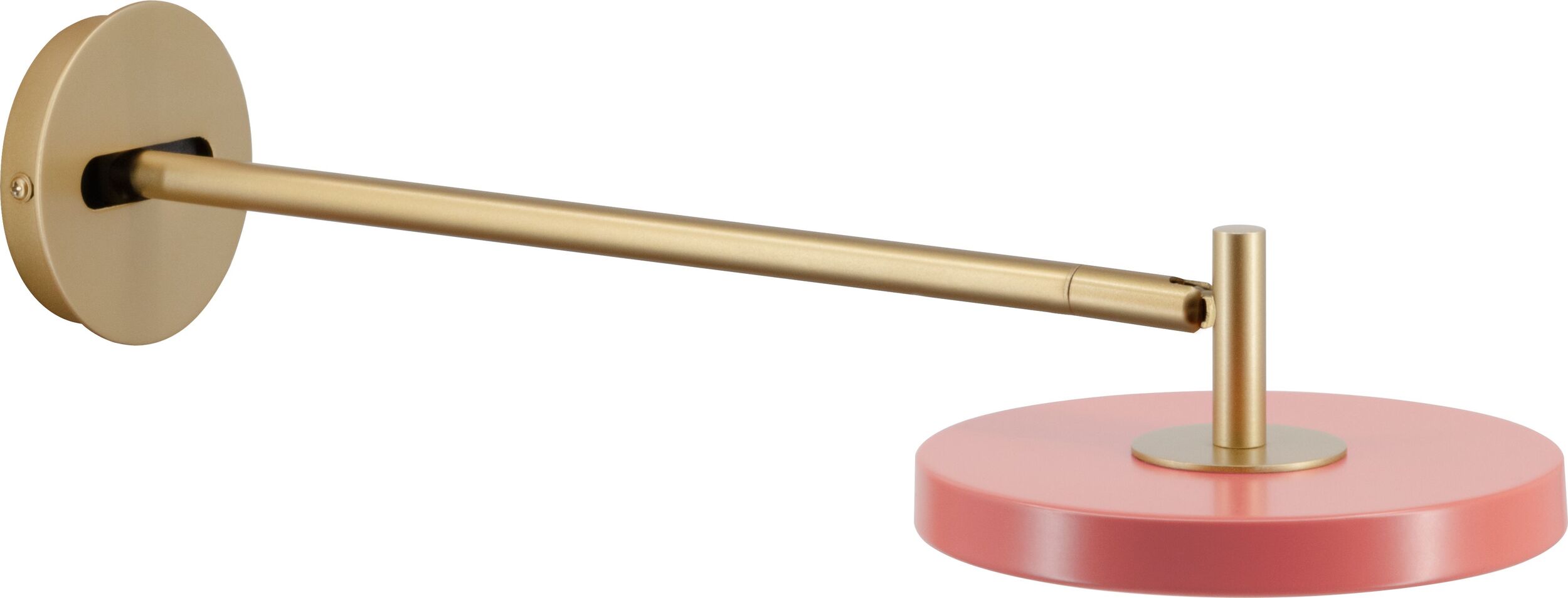 Kinkiet Asteria 42 cm różowy