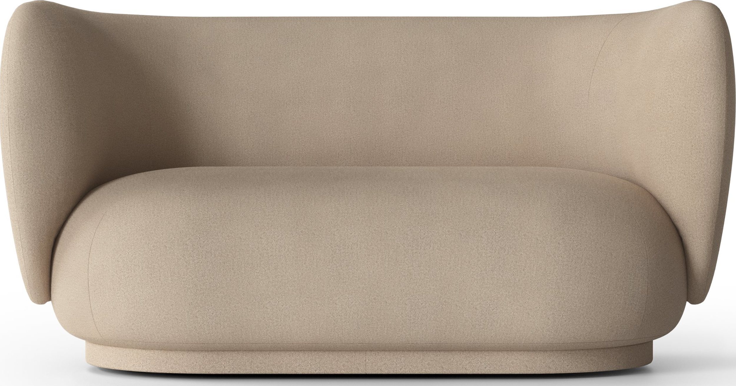 Sofa dwuosobowa Rico Brushed piaskowa