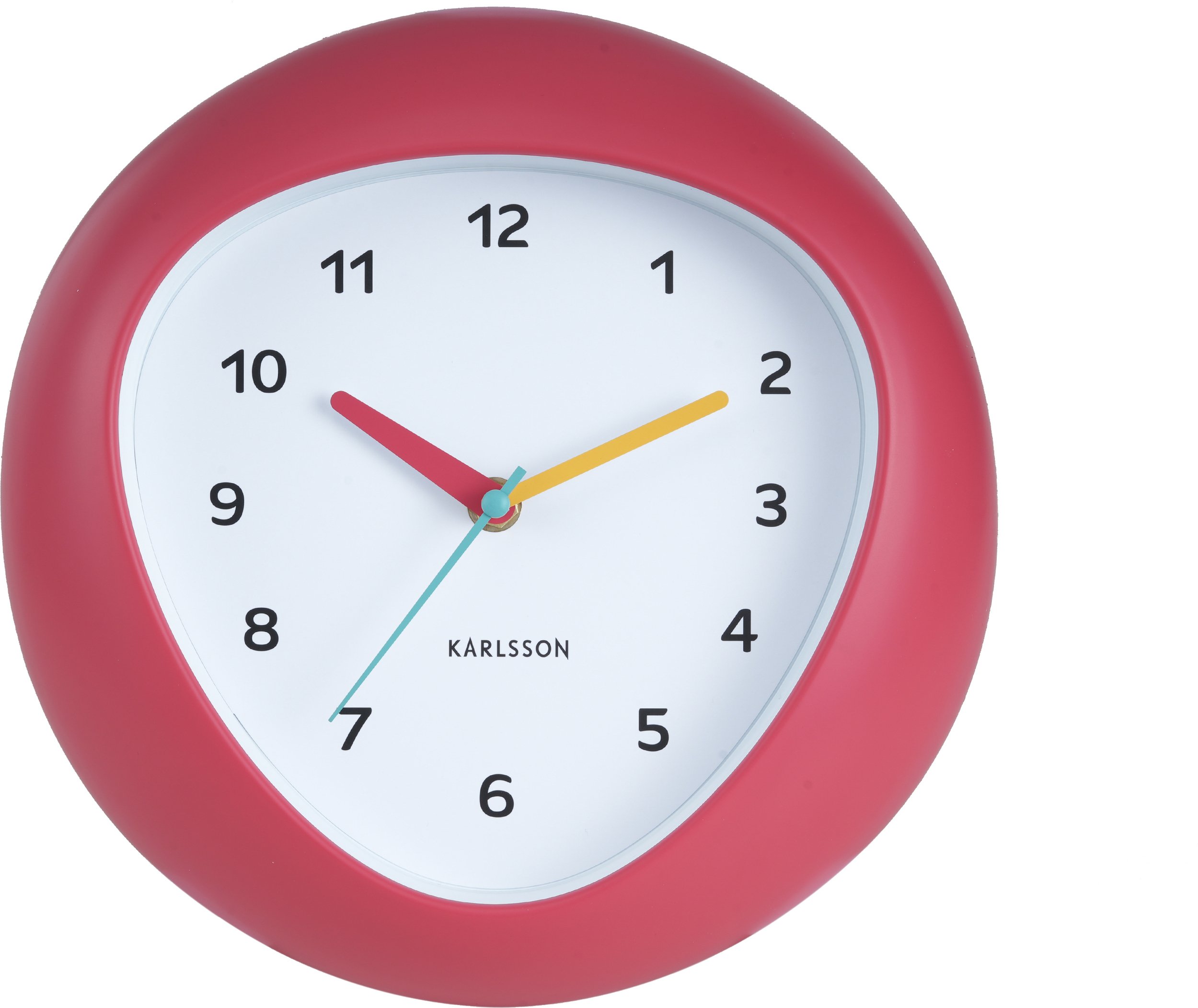 Zegar ścienny Funky Vibes różowy