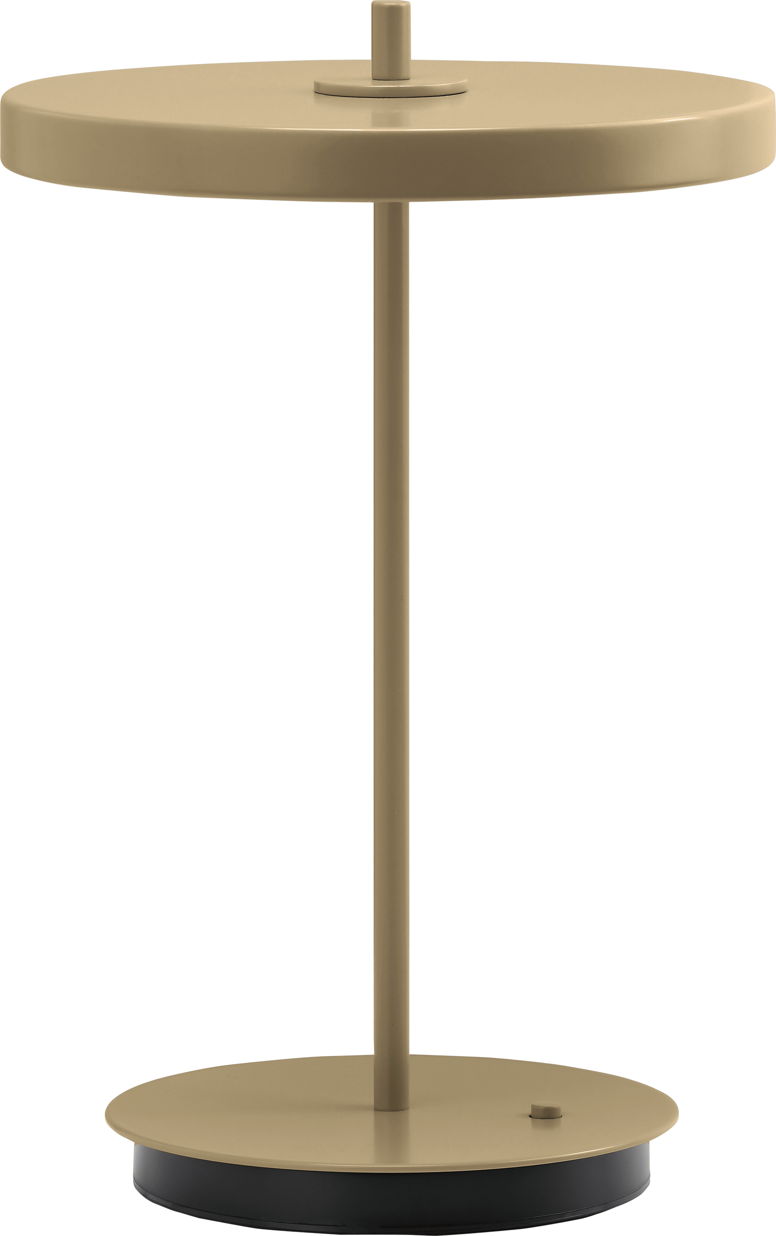 Lampa stołowa bezprzewodowa Asteria Move Monochrome żółtozielona