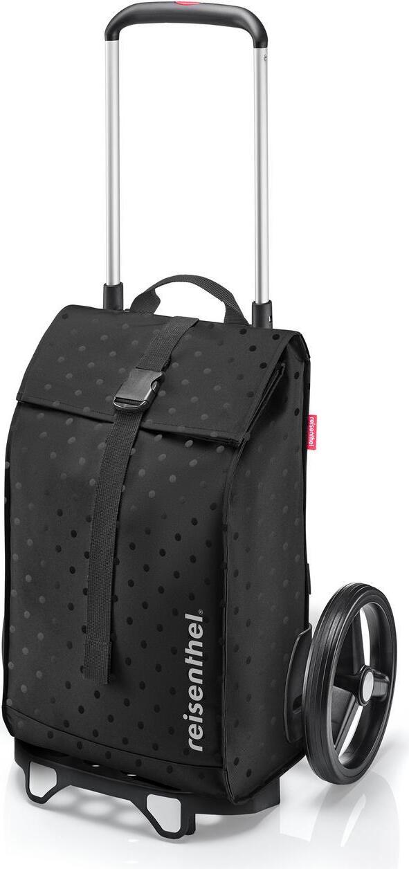 Wózek na zakupy Citycruiser w grochy czarny