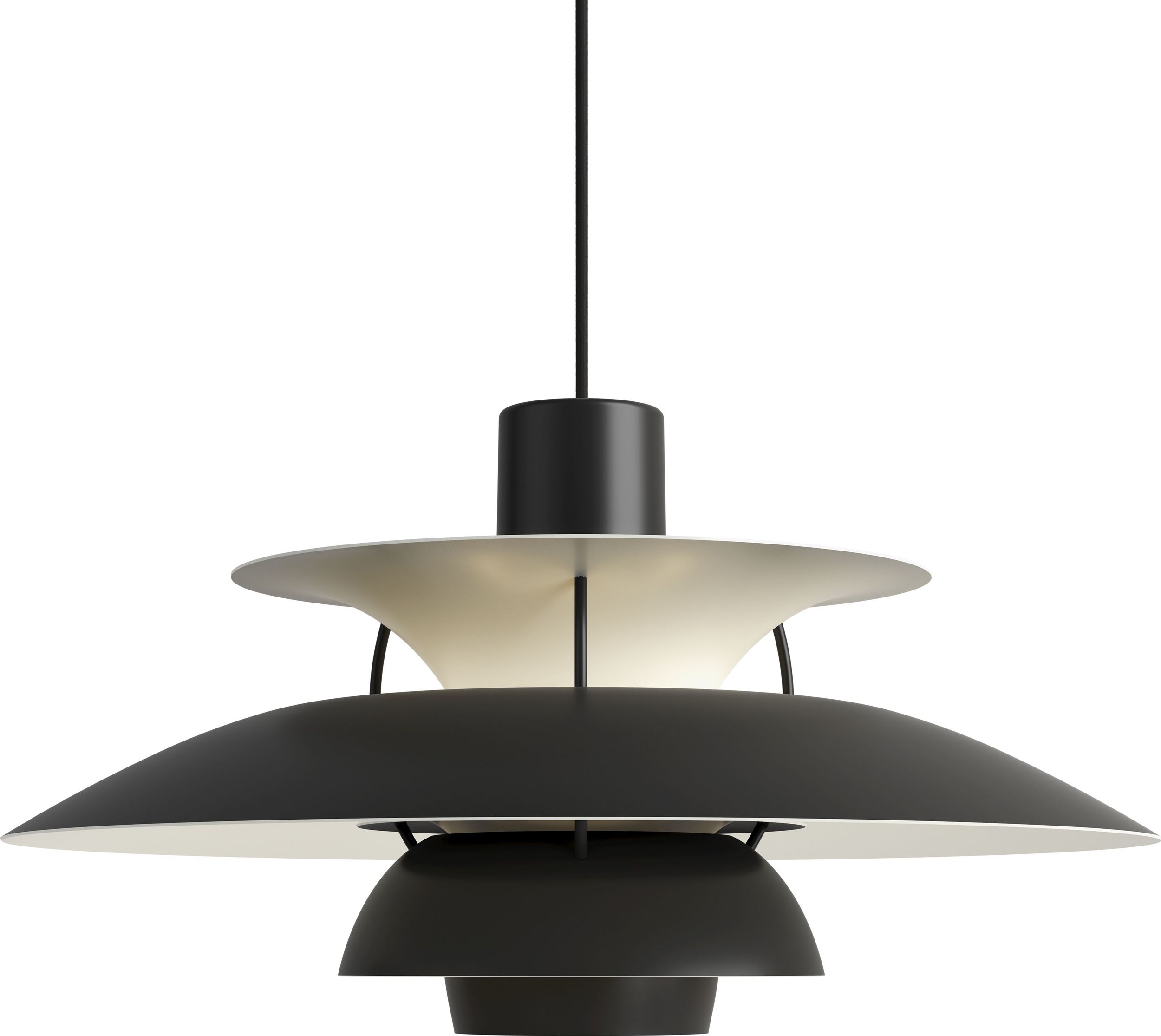 Lampa wisząca PH 50 cm czarna