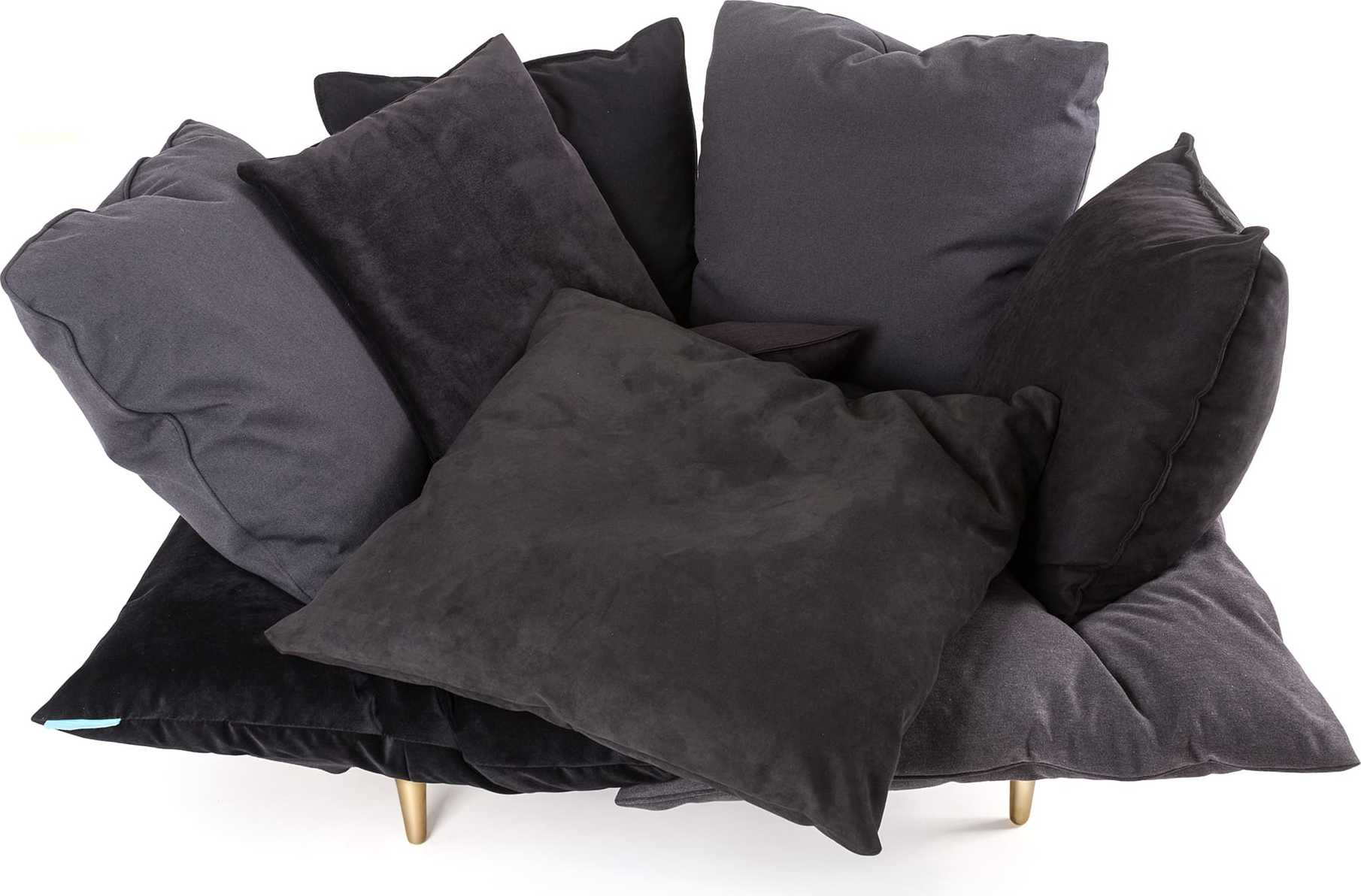 Fotel Comfy antracytowy