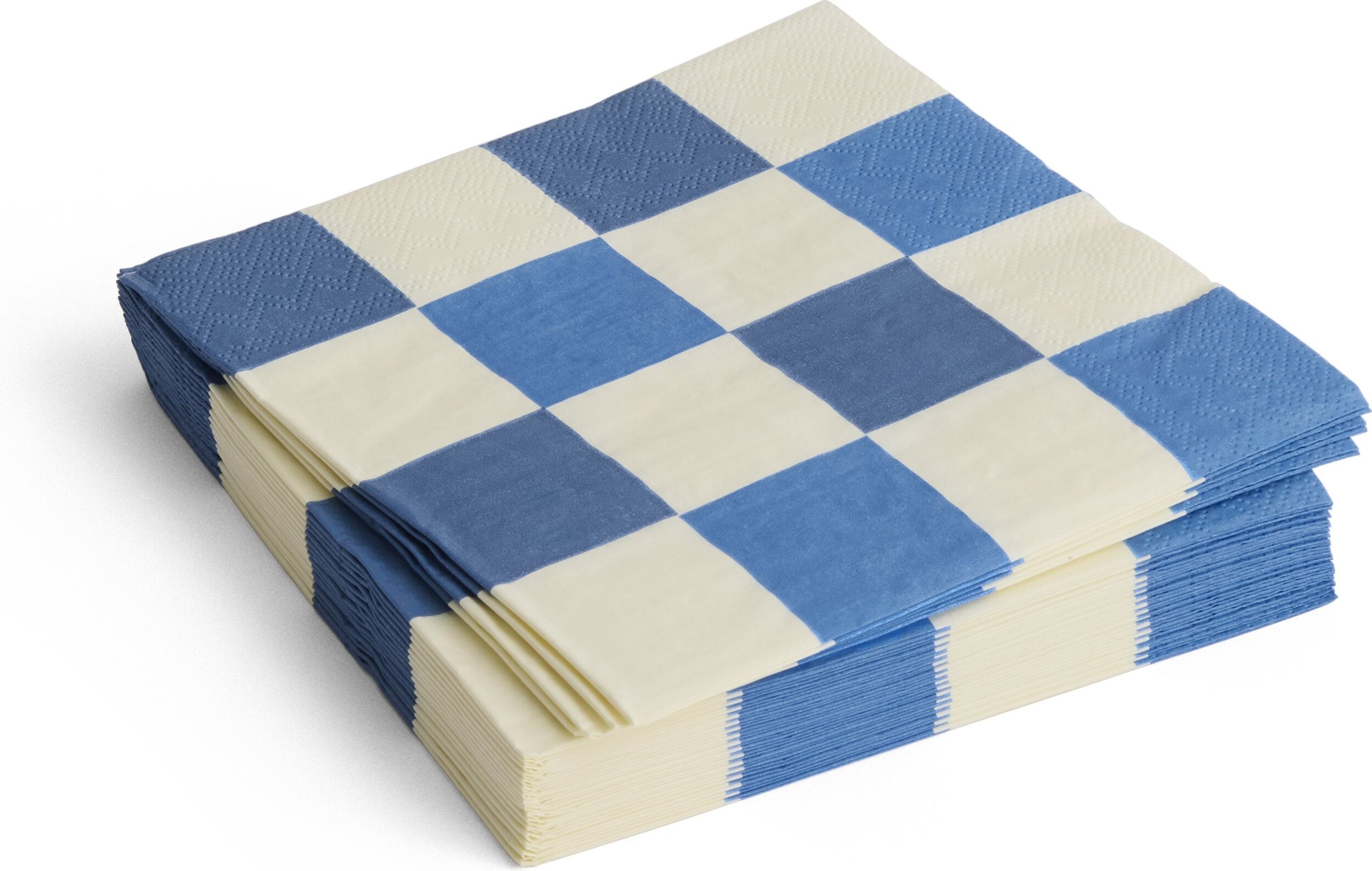 Serwetki papierowe Hay Pattern 33 x 33 cm niebieska szachownica 20 szt.