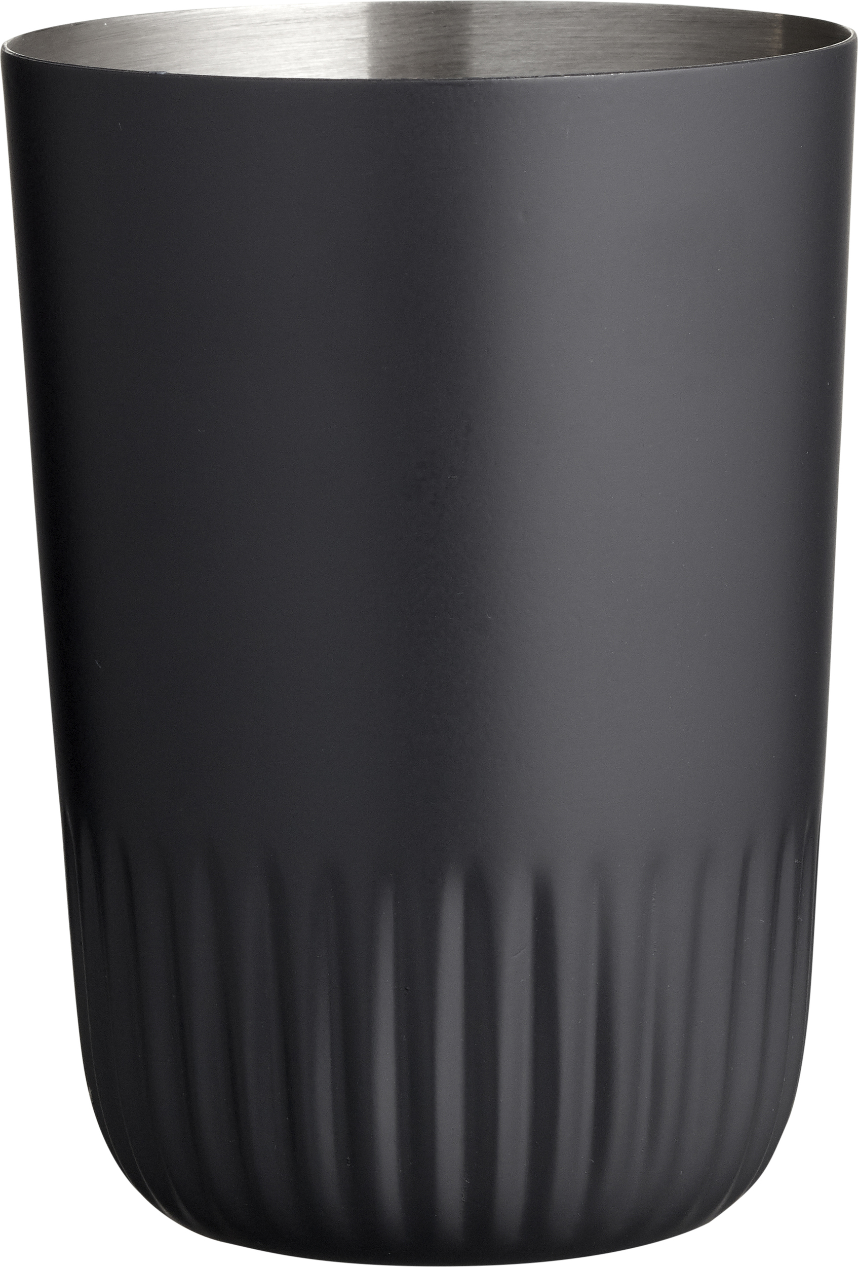 Kubek na szczoteczki do zębów Plissé antracytowy