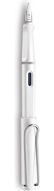 Pióro wieczne Safari F białe