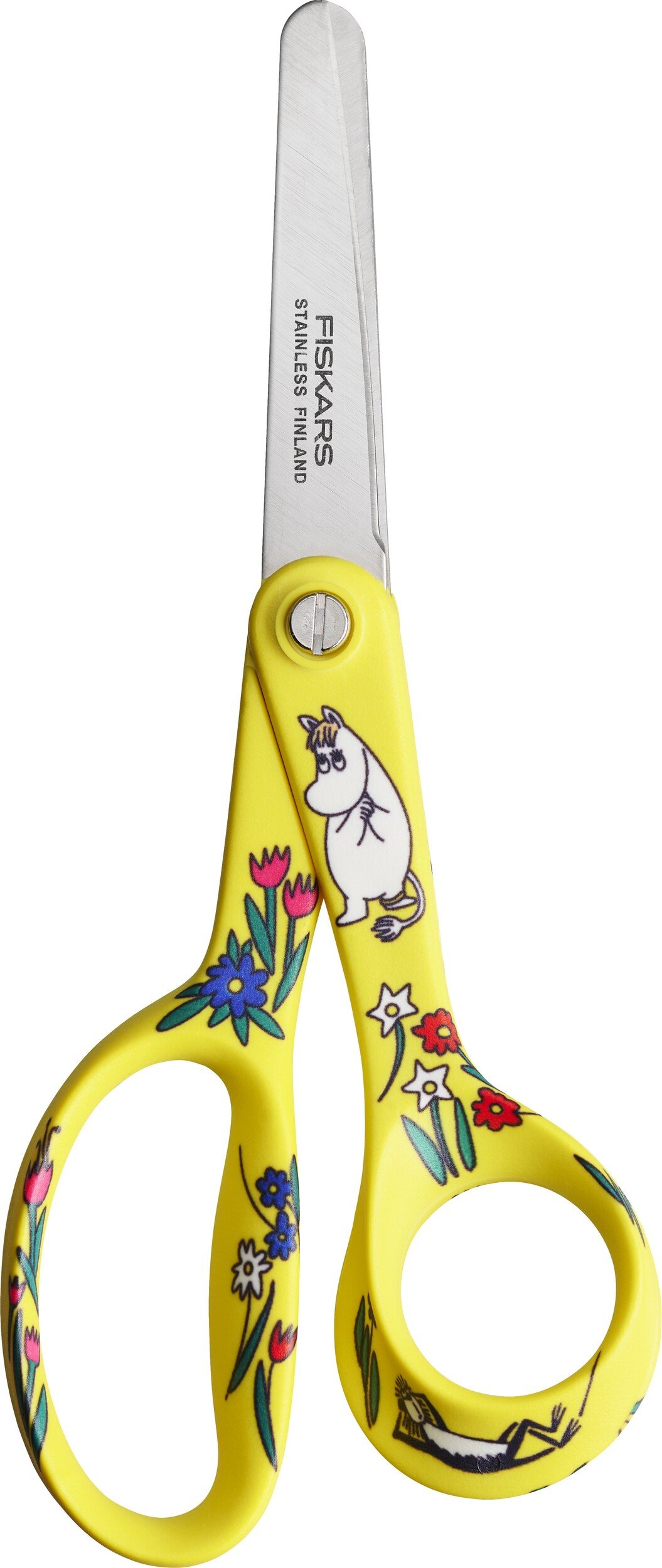 Nożyczki dla dzieci Arabia Finland Muminki Panna Migotka żółte