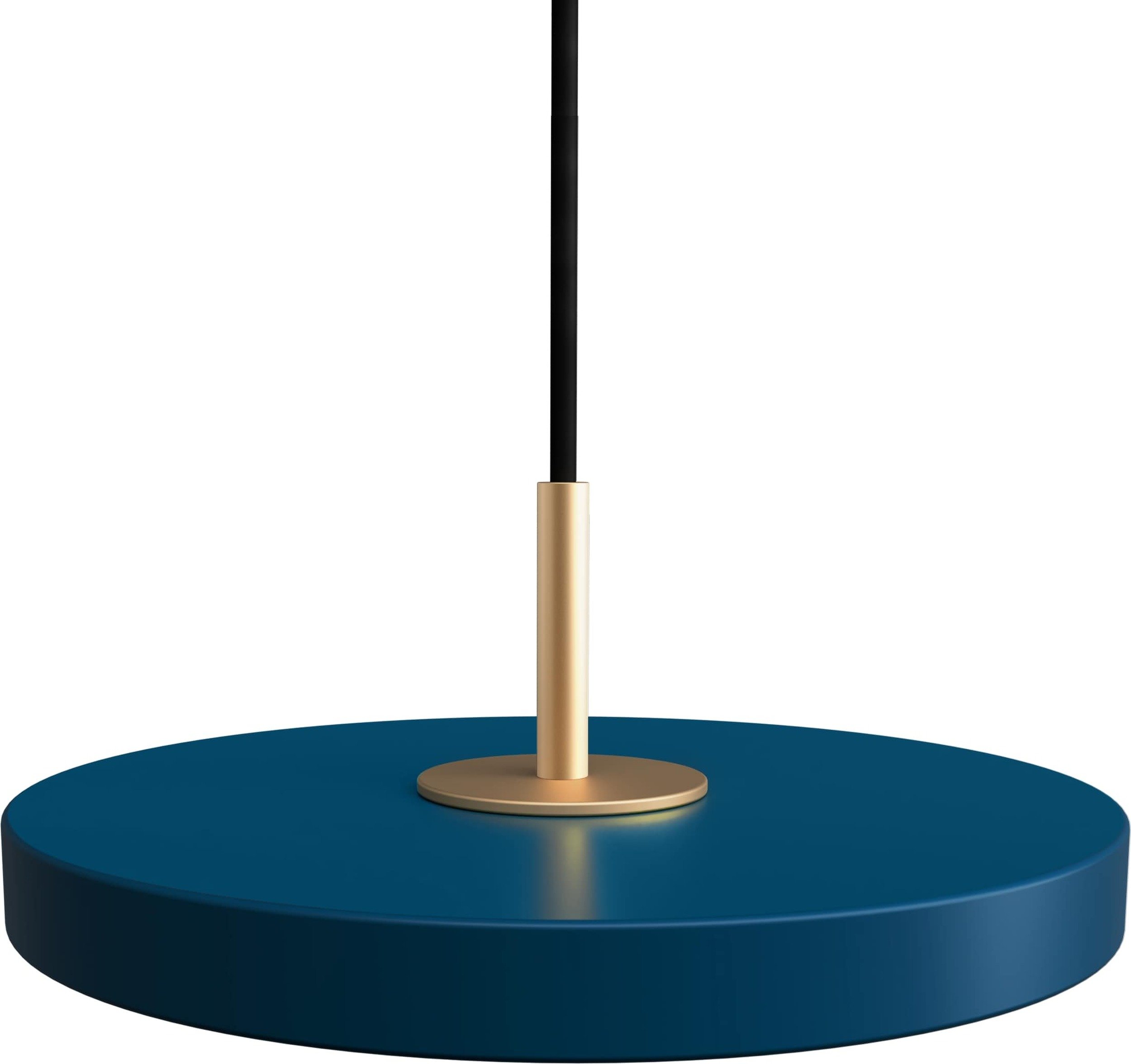 Lampa wisząca Asteria Micro petrol ze ściemniaczem