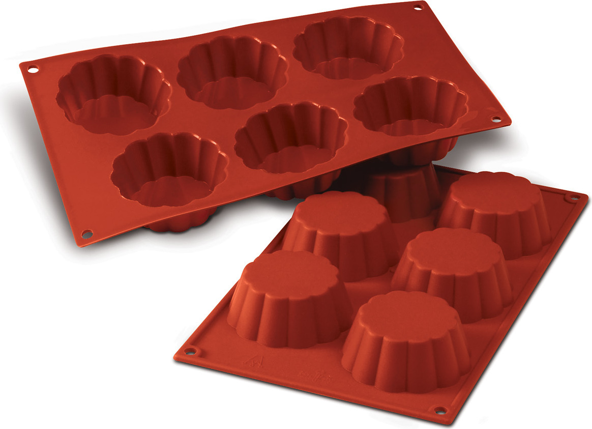 Forma do babeczek Sf035 Briochette Cannellata