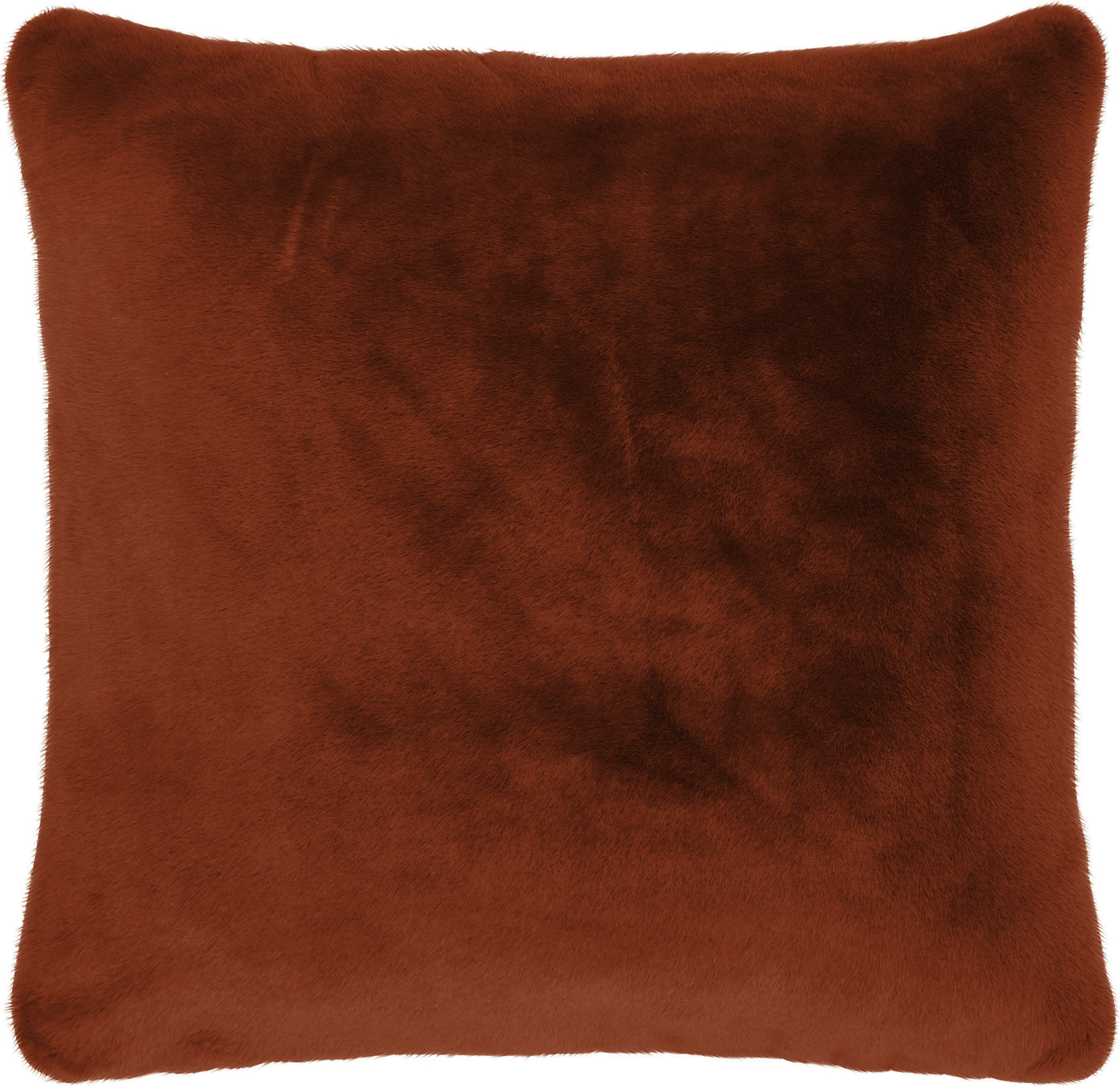 Poduszka Furry rdzawa