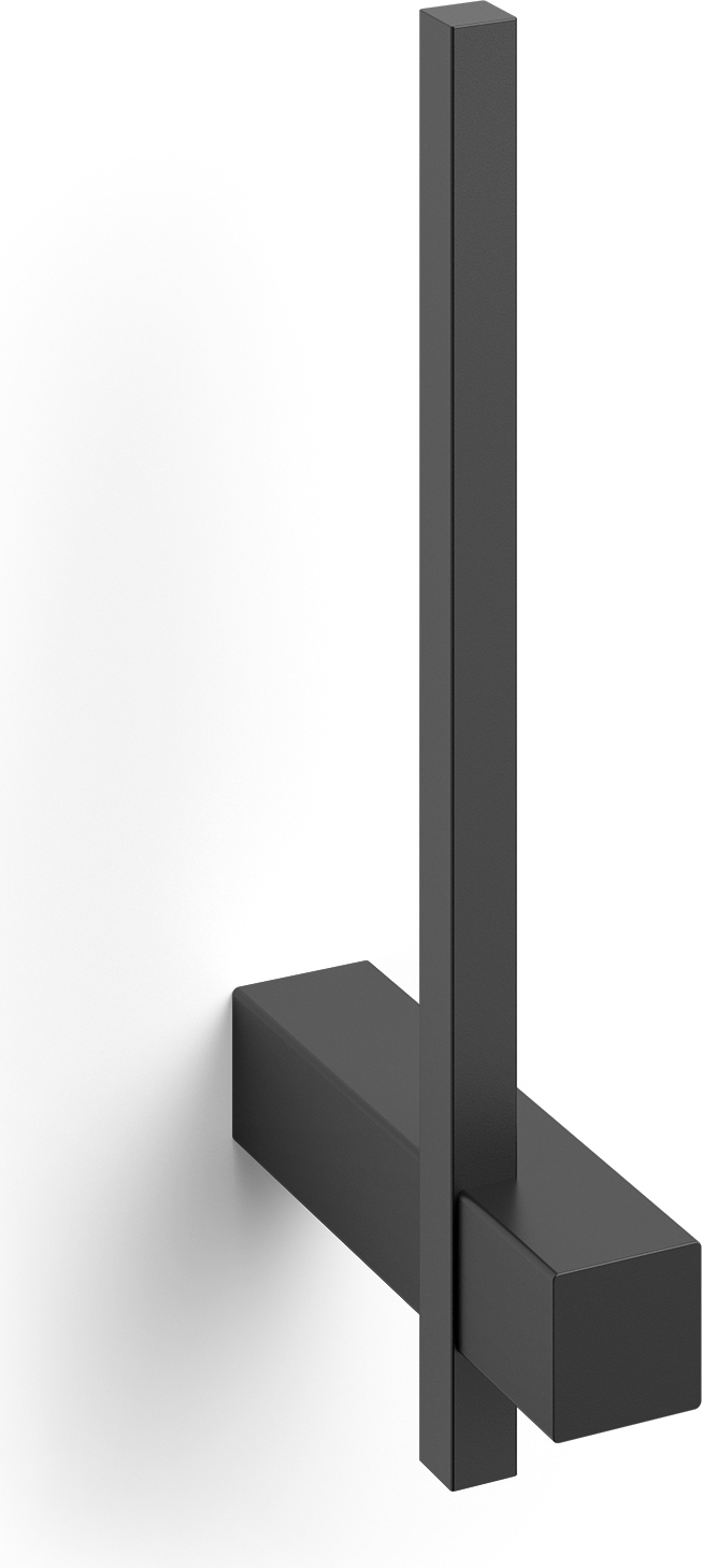 Uchwyt na zapasową rolkę papieru Carvo stal malowana proszkowo czarny