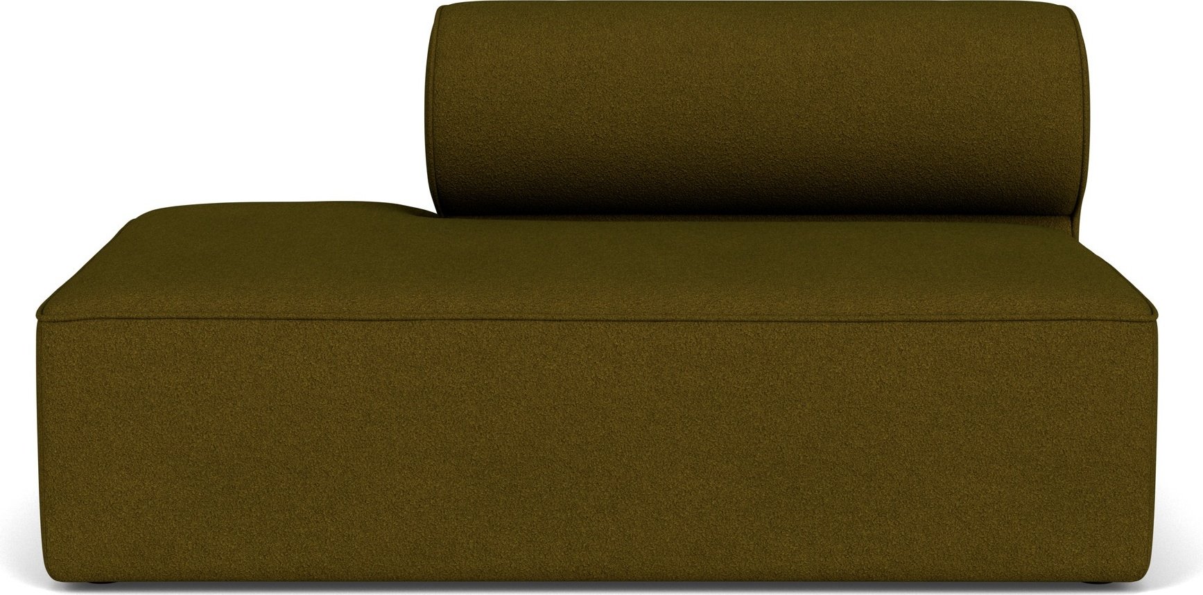 Zakończenie lewostronne sofy modułowej Eave 96 x 144 cm ciemnozielone