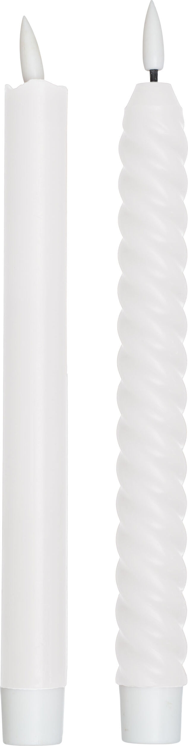 Świece Cosy Forever białe LED 2 szt.