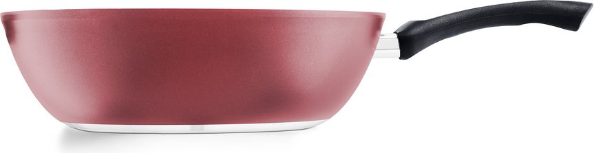Wok Cenit 30 cm czerwony