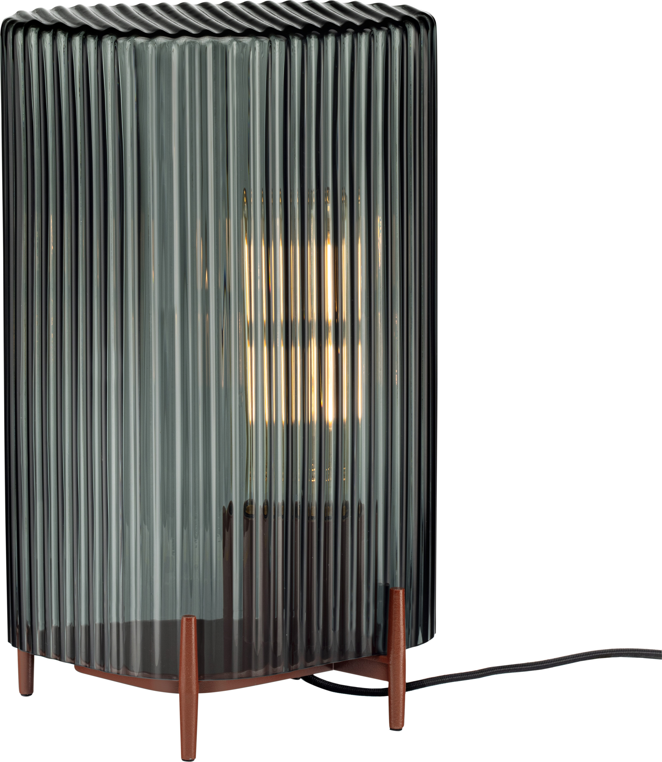 Lampa stołowa Putki szara