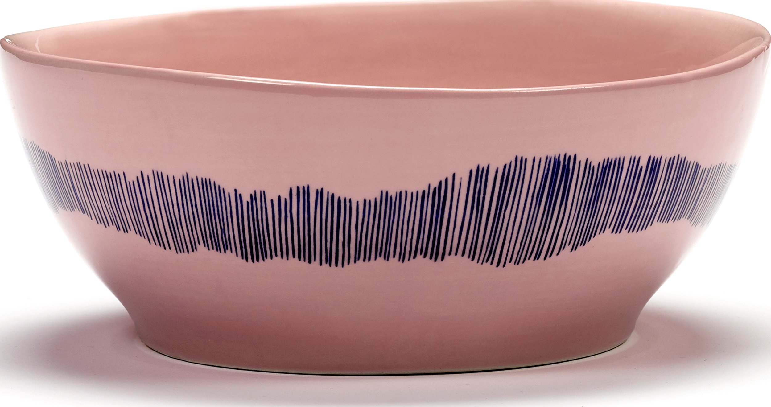 Miska Feast 18 cm różowo-niebieska