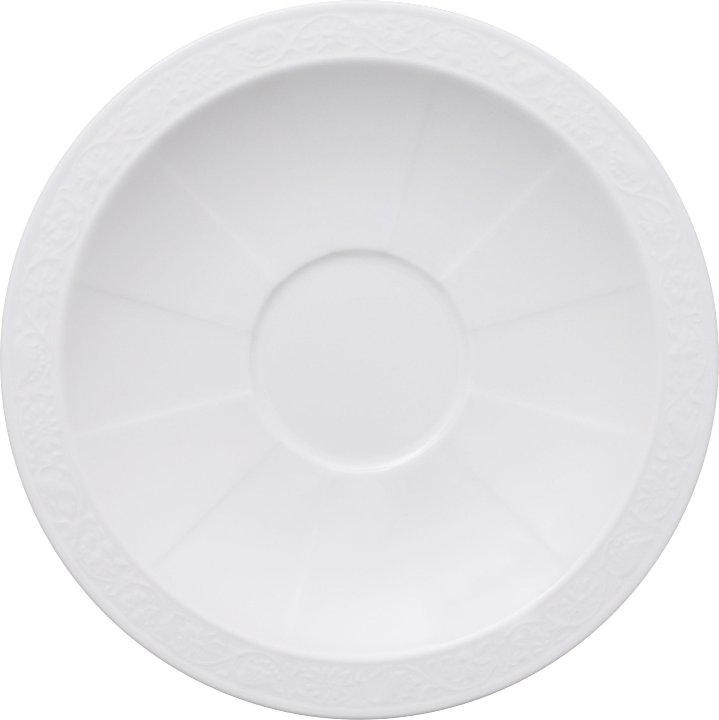 Spodek do bulionówki lub filiżanki do kawy lub herbaty White Pearl 400 ml