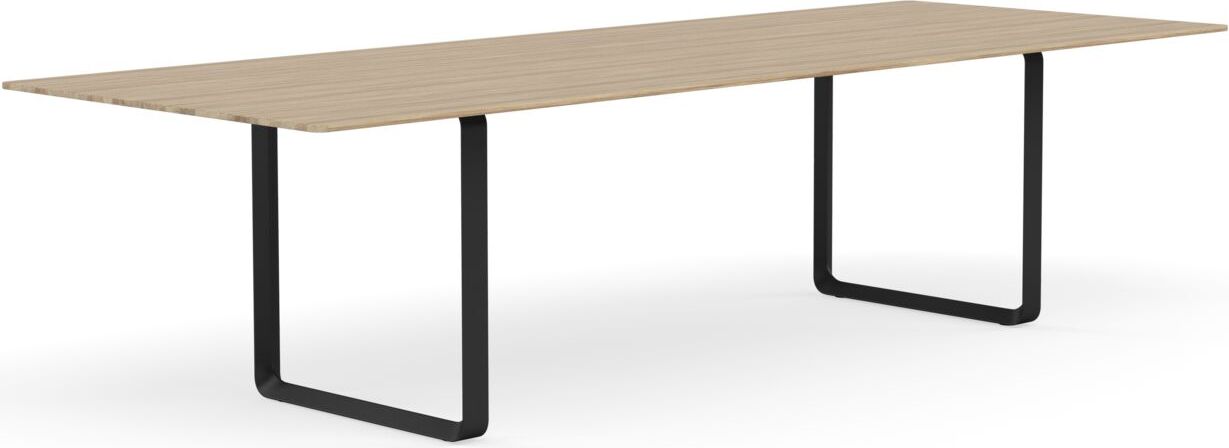 Stół Muuto 295 x 108 cm jasny dąb nogi czarne