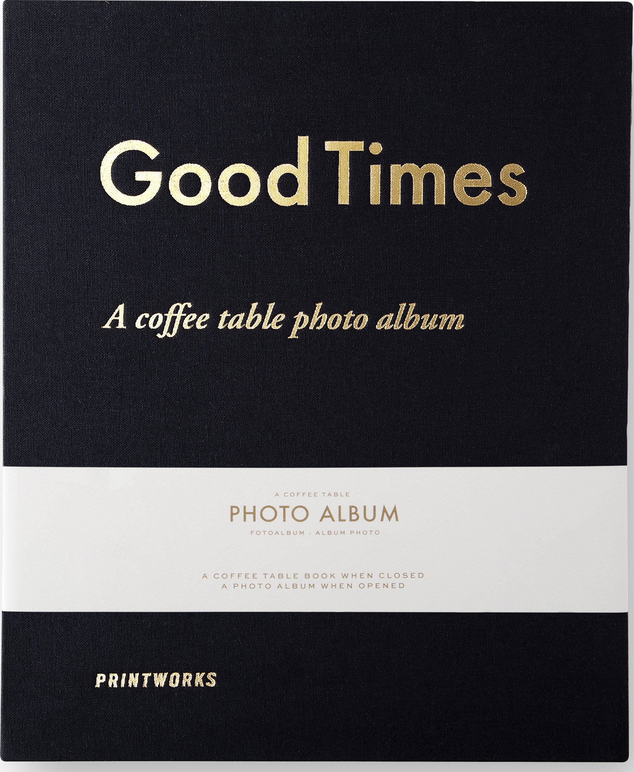 Album na zdjęcia Printworks Good Times czarny